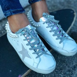 Golden Goose Superstar Pearly Necklace Sneakers 36